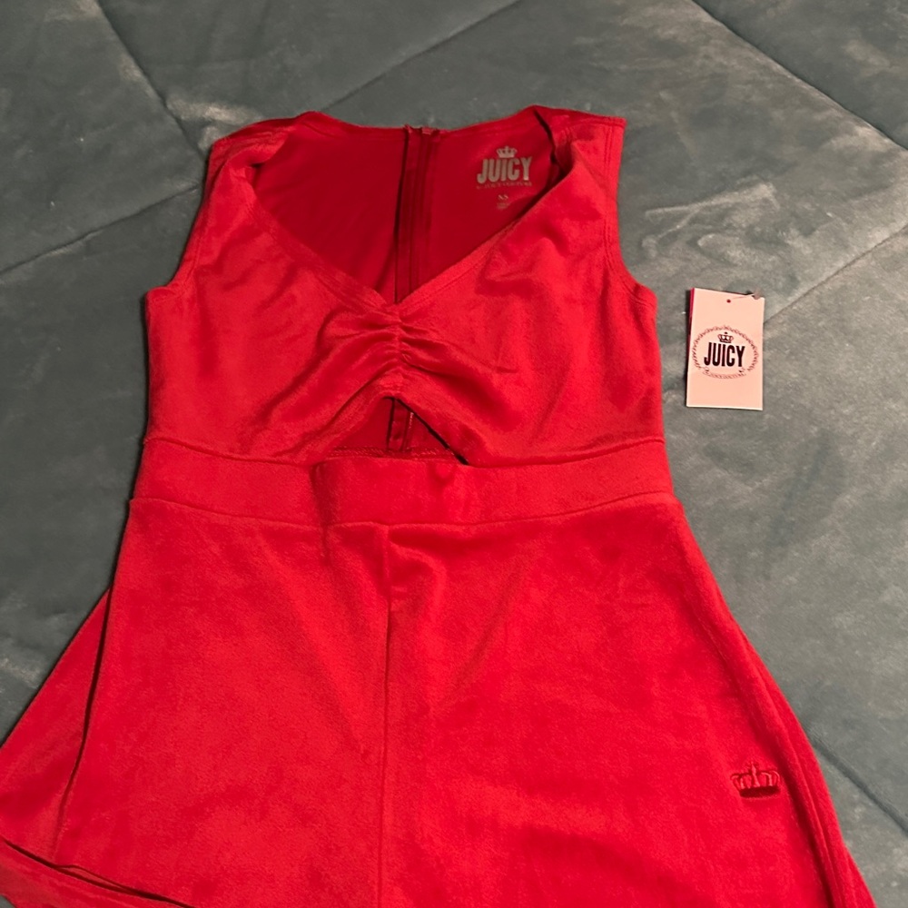 Juicy Couture Red Jumpsuit